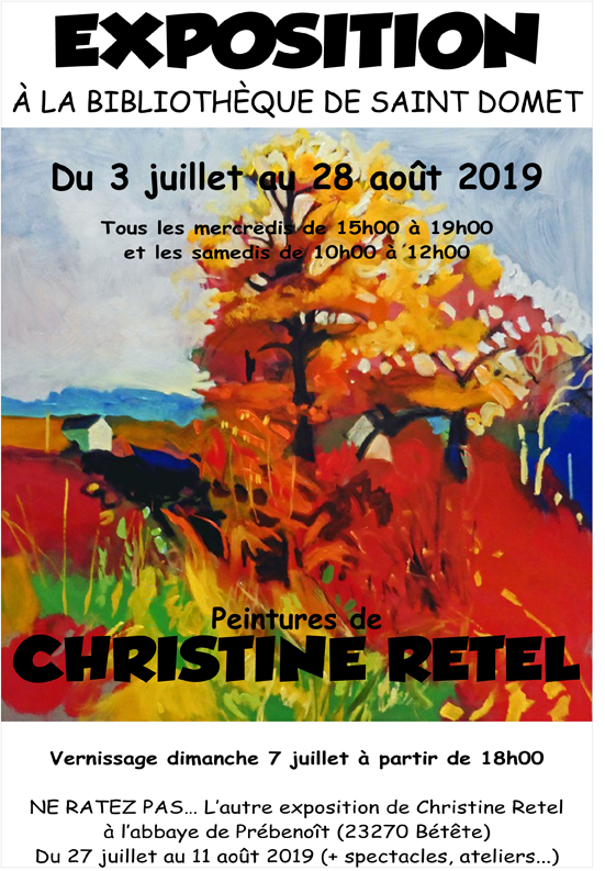 affiche expo 2019 retel